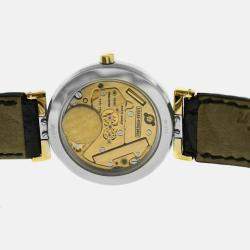 Pre Owned Girard-Perregaux Integrale Quartz Stainless Steel Yellow Gold Women's Wristwatch 32mm