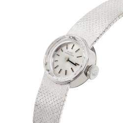 Girard Perregaux MOP 18K White Gold Cocktail Women's Wristwatch 24 MM
