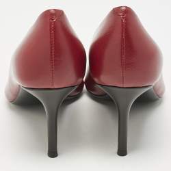 Giuseppe Zanotti Red Leather Lucrezia Pumps Size 37