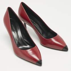 Giuseppe Zanotti Red Leather Lucrezia Pumps Size 37