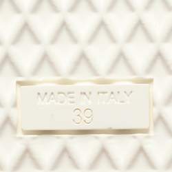 Pre Owned حذاء رياضي جوسيبي زانوتي فرانكي منخفض من الأعلى جلد بطبعة شعار أسود مقاس 39