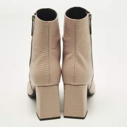 Pre Owned حذاء بوت كاحل جيانفيتو روسي بوكليه كيتي قماش تريكو مقاس 37.5