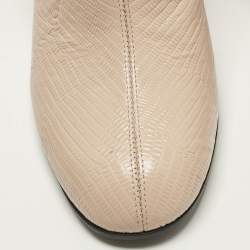 Pre Owned حذاء بوت كاحل جيانفيتو روسي بوكليه كيتي قماش تريكو مقاس 37.5