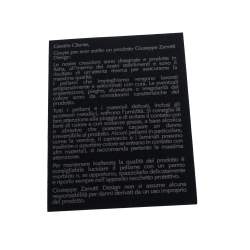 Pre Owned Giuseppe Zanotti Black/Silver Textured Leather Smoking Slippers Size 39