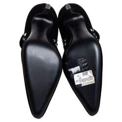 Giuseppe Zanotti Black Velvet Embellished Boots Size 37