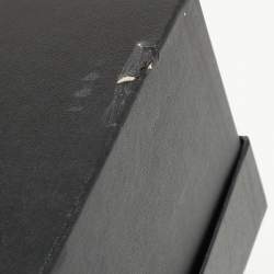 Pre Owned Giuseppe Zanotti Metallic Grey Suede Double Zip Low Top Sneakers Size 41