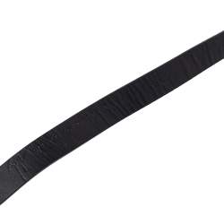 Giuseppe Zanotti Black Leather Studded Waist Belt Medium