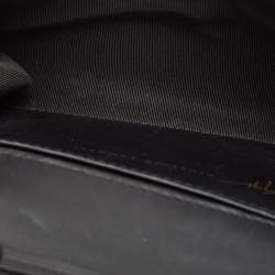 Giuseppe Zanotti Black Suede Diwali Motif Jaya Chain Clutch