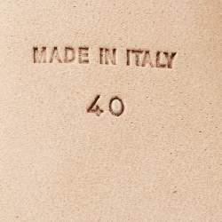 مملوكة مسبقًا صندل جويسيبي زانوتي سيور كاحل أسود آمور مقاس 40