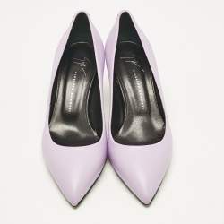 Giuseppe Zanotti Light Purple Leather Pointed Toe Pumps Size 36