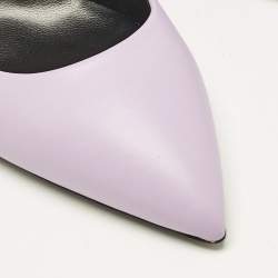 Giuseppe Zanotti Light Purple Leather Pointed Toe Pumps Size 36