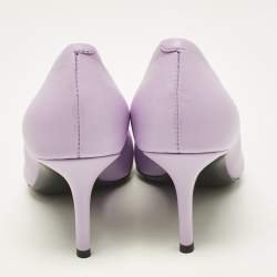 Giuseppe Zanotti Light Purple Leather Pointed Toe Pumps Size 36