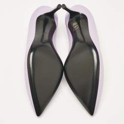 Giuseppe Zanotti Light Purple Leather Pointed Toe Pumps Size 36