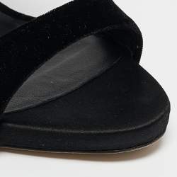 مملوكة مسبقًا مخول من جوزيبي زانوتي فيلفيت أسود أندريا مقاس 37