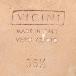 مملوكة مسبقًا Giuseppe Zanotti Cream Faux Fur Crystal Embellished Sandals Size 36.5