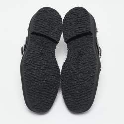 Giuseppe Zanotti Black Leather Oxfords Size 36