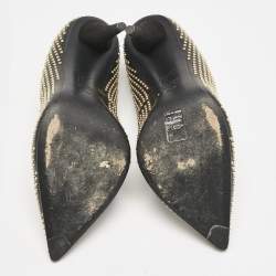 Giuseppe Zanotti Black Leather Ester Studded Pumps Size 38.5