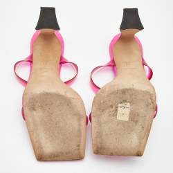 Giuseppe Zanotti Pink PVC Slide Sandals Size 39
