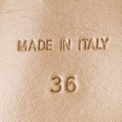 Pre Owned Giuseppe Zanotti Brown Suede Pumps Size 36