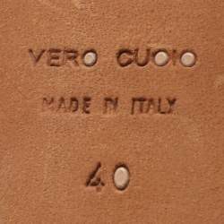 Pre Owned Giuseppe Zanotti Beige Suede Crystal Embellished Peep Toe Pumps Size 40