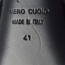 مملوكة مسبقًا Giuseppe Zanotti Size 41 Black Suede Gladiator Knee Length Boots