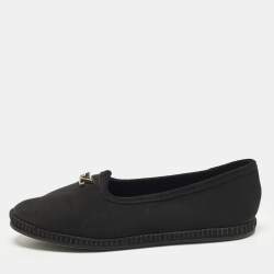 Pre Owned Giuseppe Zanotti GZ Size 37 Black Suede Slip On Loafers