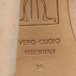 Pre Owned Giuseppe Zanotti X Jennifer Lopez Size 39 Beige Satin Ankle Strap Sandals