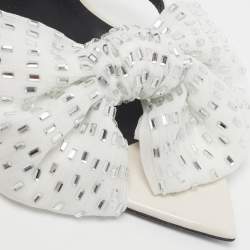 Pre Owned صندل سلايد جوسيبي زانوتي جلد لامع زهري مقاس 38