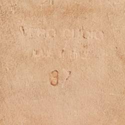 مملوكة مسبقًا حذاء فلات باليه جوسيبي زانوتي مزخرف كريستال سويدي زهري مقاس 37