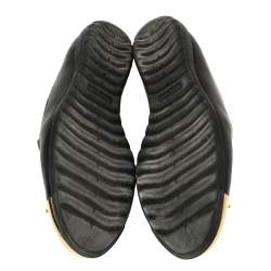 Giuseppe Zanotti Black Leather Dallia Loafers Size 38