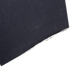 Pre Owned Giuseppe Zanotti Black Suede Buckle Detail Platform Cage Sandals Size 40