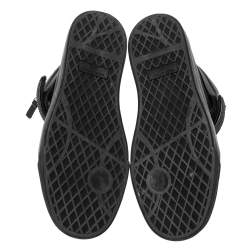 Pre Owned Giuseppe Zanotti Black  Leather Coby High Top Sneakers Size 43.5