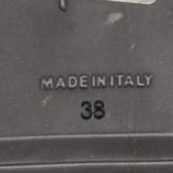 Pre Owned Giuseppe Zanotti Black Suede And Leather Low Top Sneakers Size 38