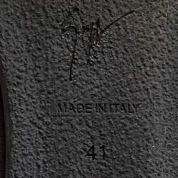 مملوكة مسبقًا Giuseppe Zanotti Brown Suede Knee Length Boots Size 41