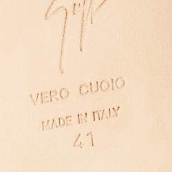 مملوكة مسبقًا Giuseppe Zanotti Pink Glitter Suede Peep Toe Platform Slingback Sandals Size 41