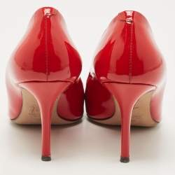 Giuseppe Zanotti Red Patent Leather Lucrezia Pumps Size 36