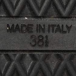 مملوكة مسبقًا Giuseppe Zanotti Black Quilted Leather Coby High Top Sneakers Size 38.5