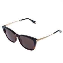 Pre Owned Givenchy Brown Tortoise Havana GV7072 Wayferer Sunglasses