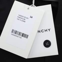 Givenchy Black Wool Trousers S