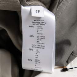 Givenchy Two-Toned Cotton Oversized Belted Trench Coat M