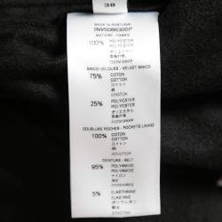 Givenchy Black Knit Side-Stripe Logo Track Pants M