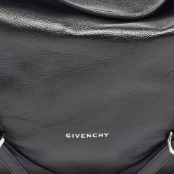 Givenchy Black Leather Medium Corset Voyou Shoulder Bag