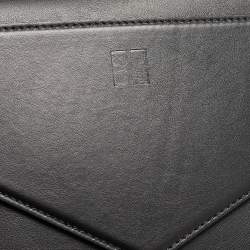 Givenchy Black Leather Medium Antigona Lock Soft Tote