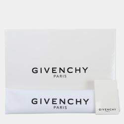 Givenchy Medium Iconic Floral Print Coated Canvas Pouch