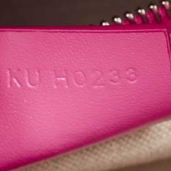 Pre Owned Givenchy Neon Pink Leather Mini Antigona Satchel