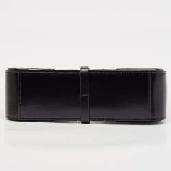Givenchy Black Denim and Leather Small Cut Out Chain Bag 