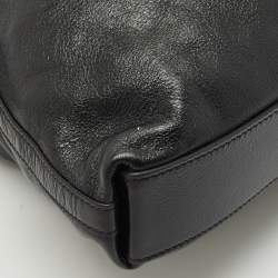Givenchy Black Leather Medium Voyou Shoulder Bag