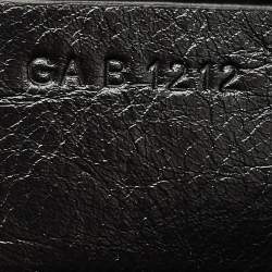 Givenchy Black Leather Medium Voyou Shoulder Bag