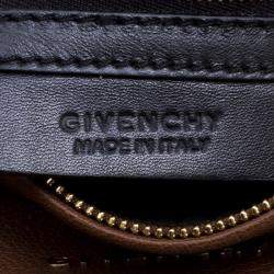 Pre Owned Givenchy Brown Leather Pandora Messenger Bag