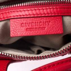 مملوكة مسبقًا Givenchy Red Leather Mini Nightingale Bag